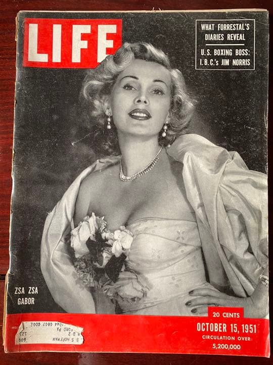 1937年1939年1941年1951年4冊　LIFEマガジン　まとめ売り