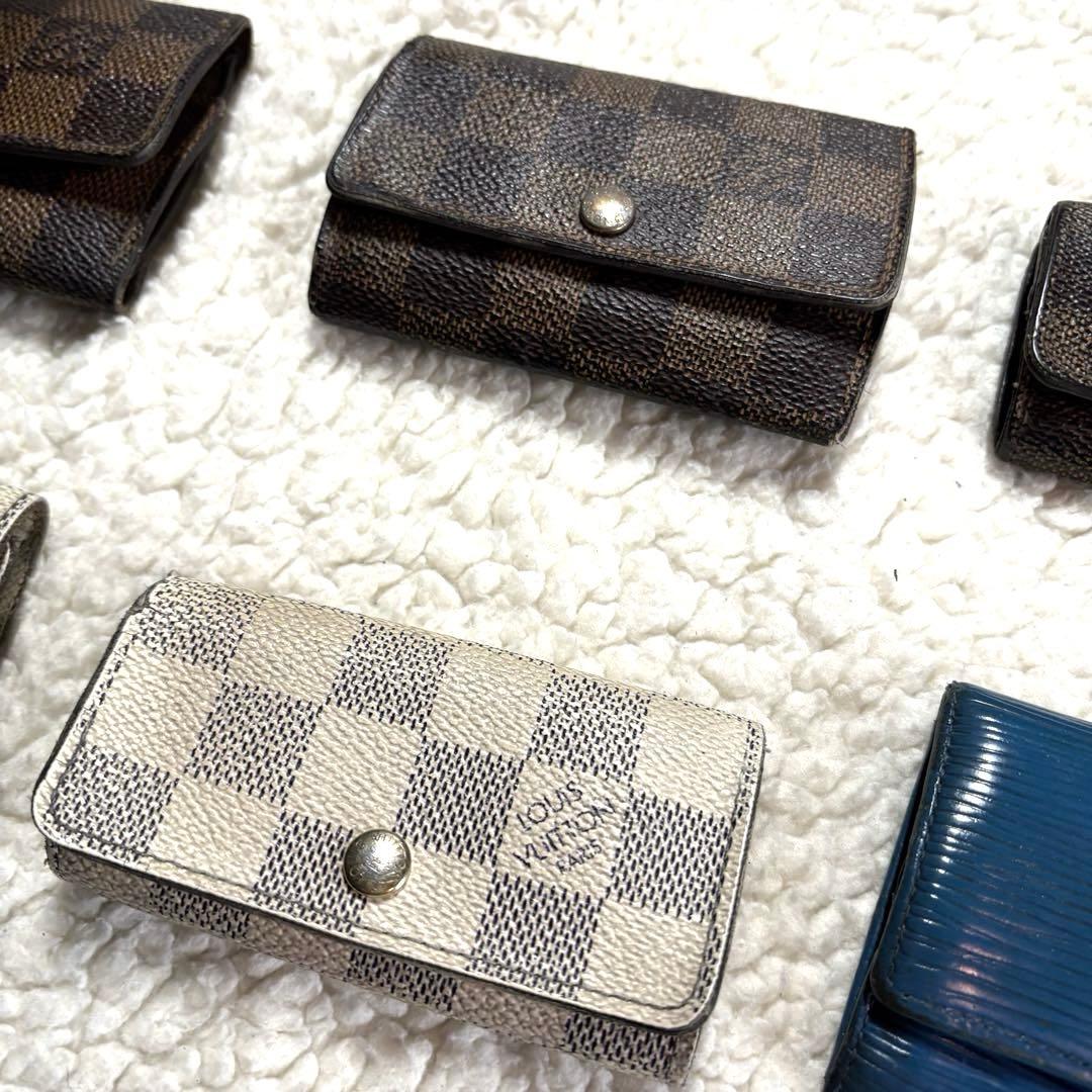 LOUIS VUITTON ルイヴィトン ダミエ エピ キーケース 8点セット