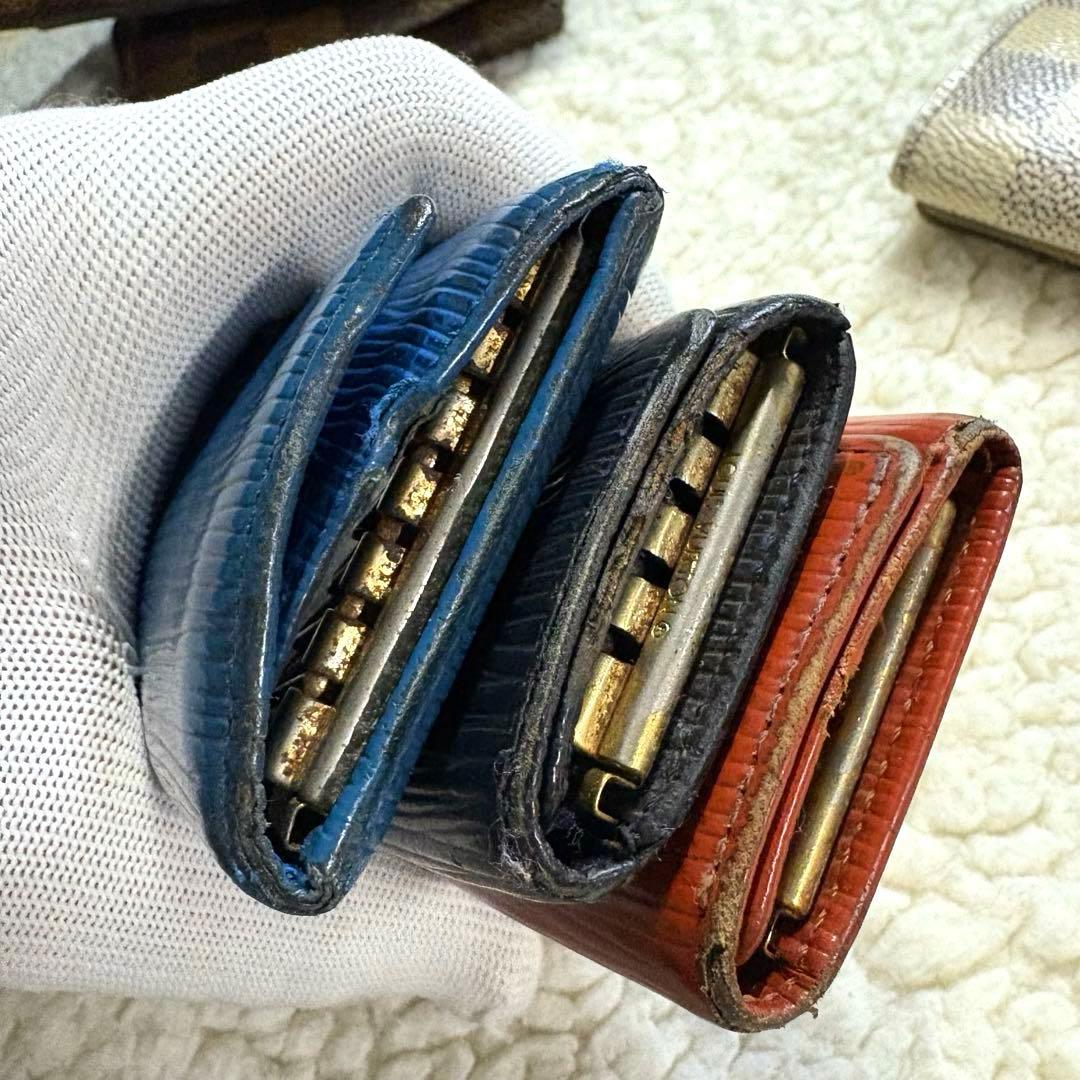 LOUIS VUITTON ルイヴィトン ダミエ エピ キーケース 8点セット