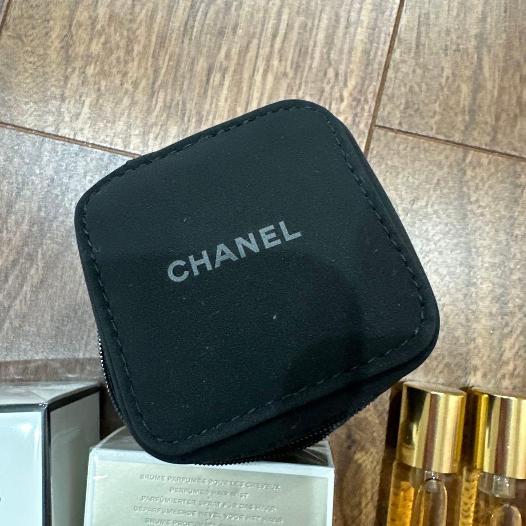 シャネル N°5 ハンドクリーム、ヘアミスト ココシャネル香水詰め替え2本