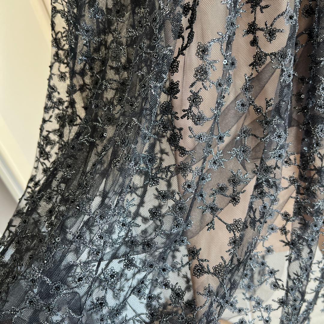 FRAYI.D フレイアイディーグリッターシークインドレス