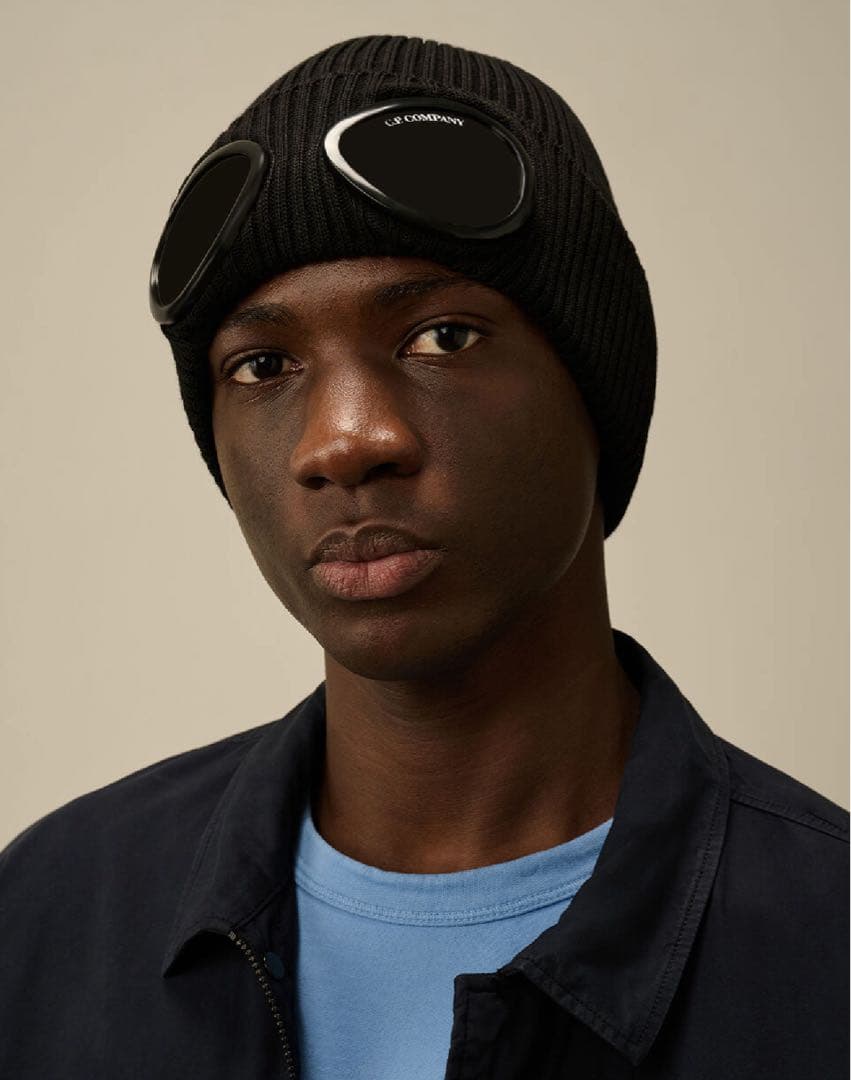 ぴ*ん様 美品 cp company COTTON GOGGLE BEANIE