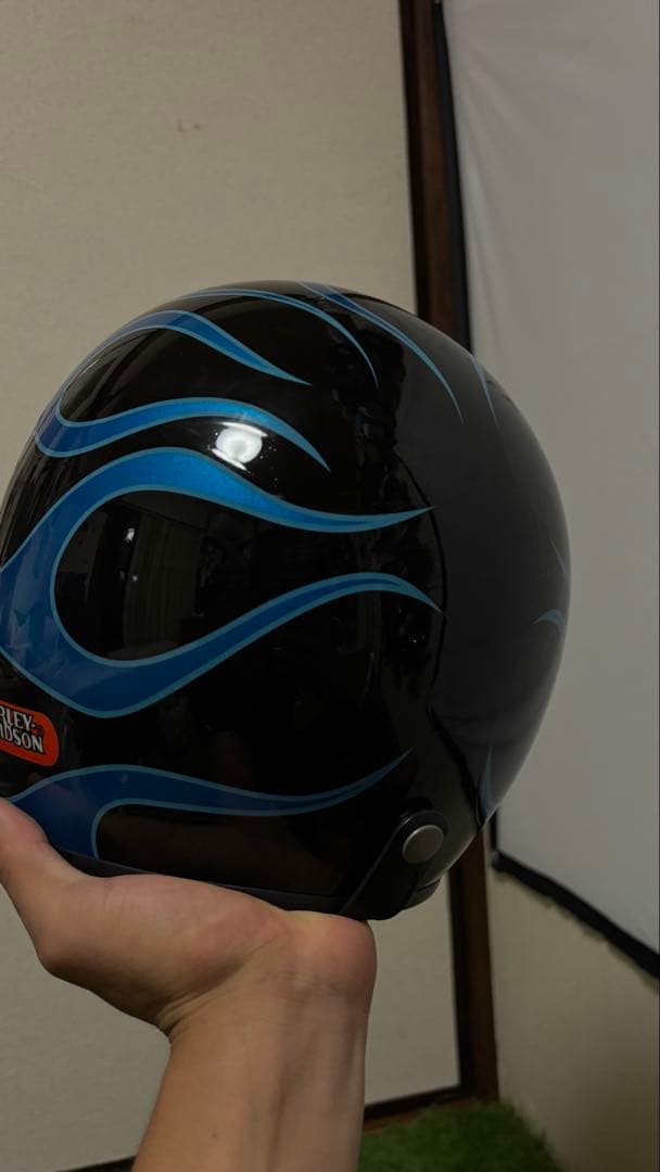 特別SALE！Harley Davidson ジェットヘルメット ファイアー