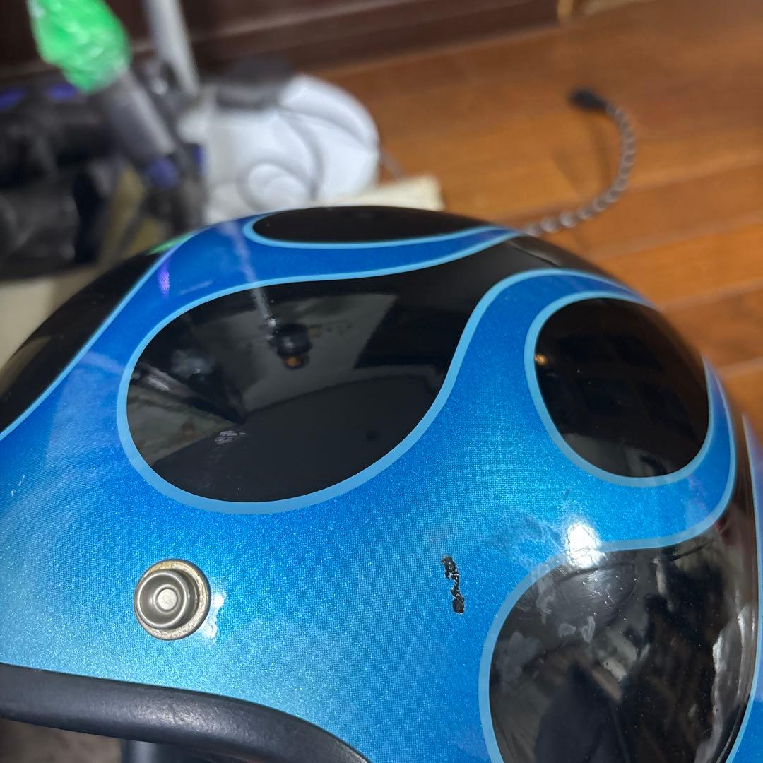 特別SALE！Harley Davidson ジェットヘルメット ファイアー