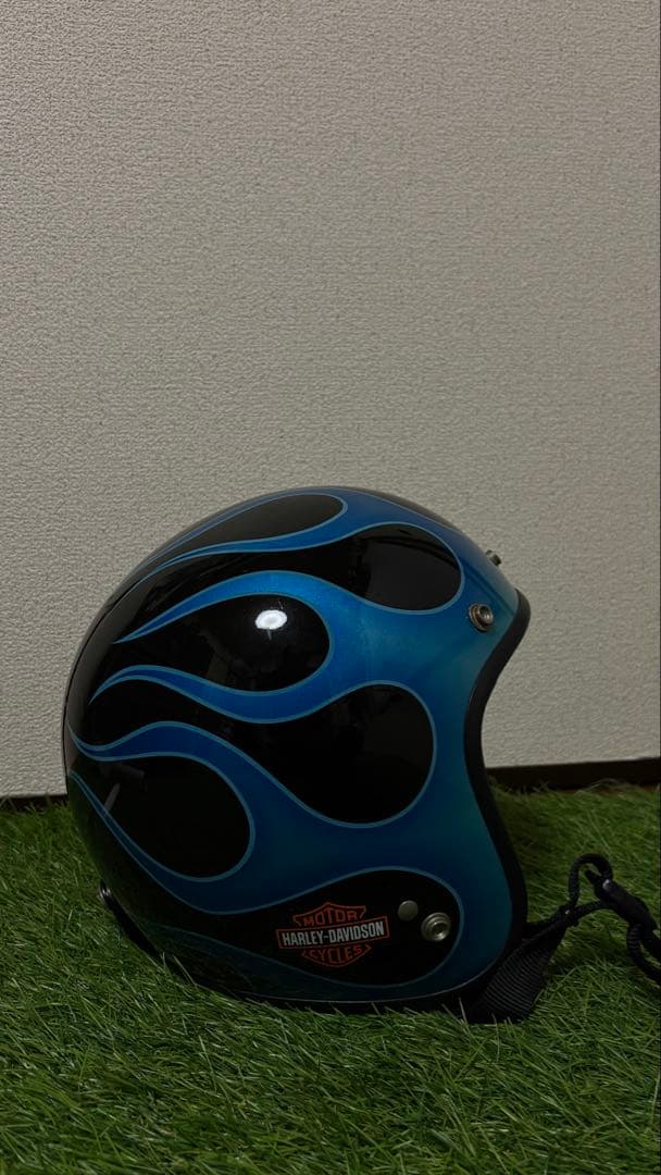 特別SALE！Harley Davidson ジェットヘルメット ファイアー