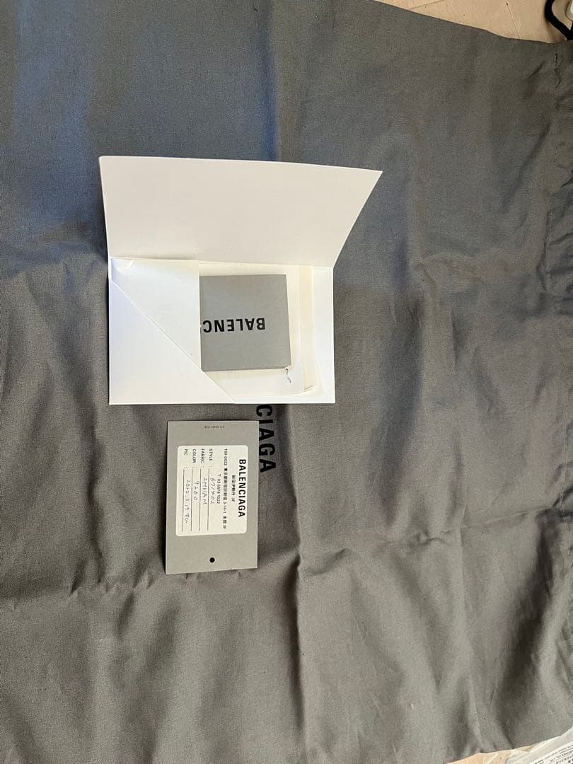 ［いゔ様］BALENCIAGA トートバッグ ホワイト/ブラック