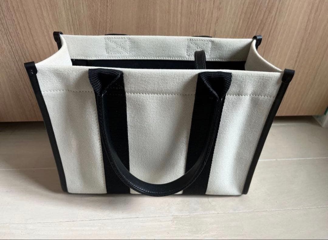 ［いゔ様］BALENCIAGA トートバッグ ホワイト/ブラック