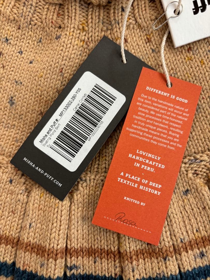 【美品】misha&puff skating pond skirt 5y