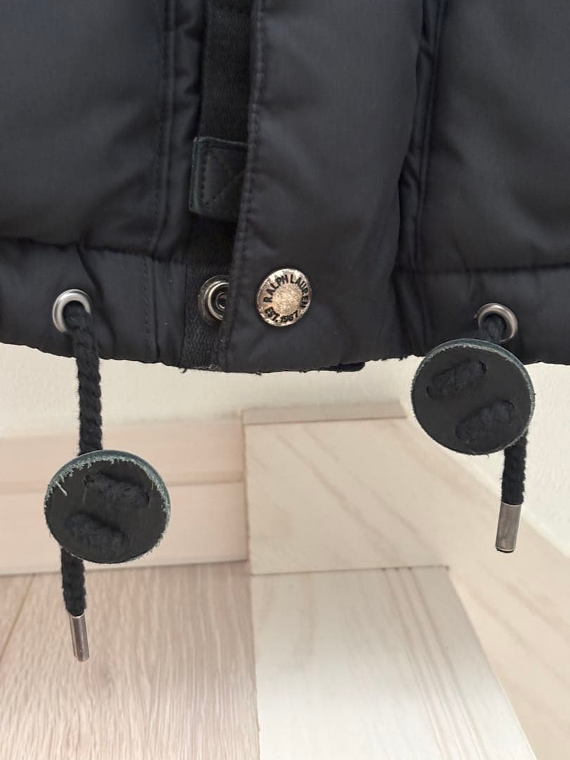 POLO RALPH LAUREN ポニー刺繍 ダウンベスト ネイビーXSサイズ