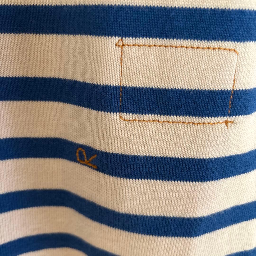 フォーティーファイブアール 45rpm　ニットソーの908バスクTシャツ