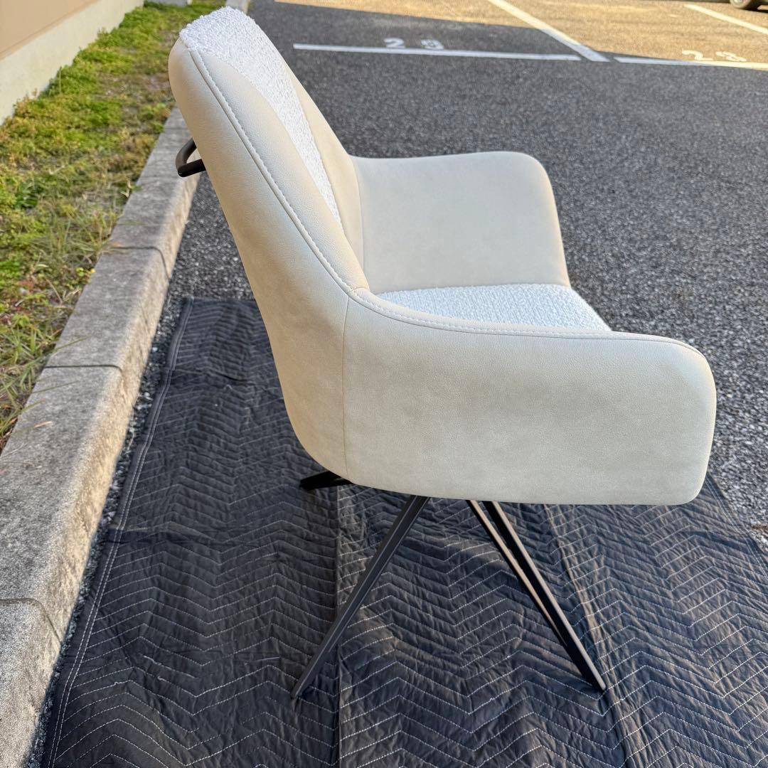 ② アルモニア ダイニングチェア 椅子　回転式　一脚 ラウンジチェア