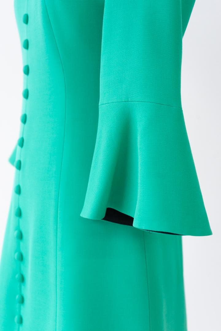 GUCCI グッチ フレアアーム リボン ワンピース