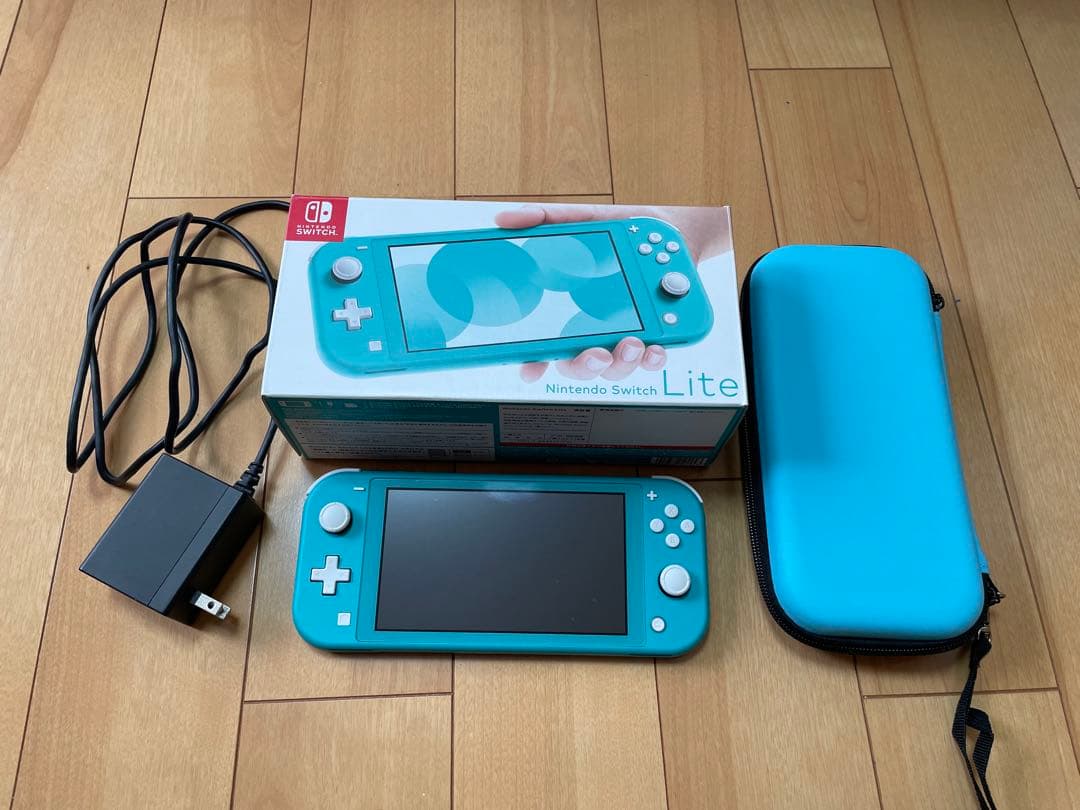 Nintendo Switch LITE 本体ターコイズ（ケース＆フィルム付き）