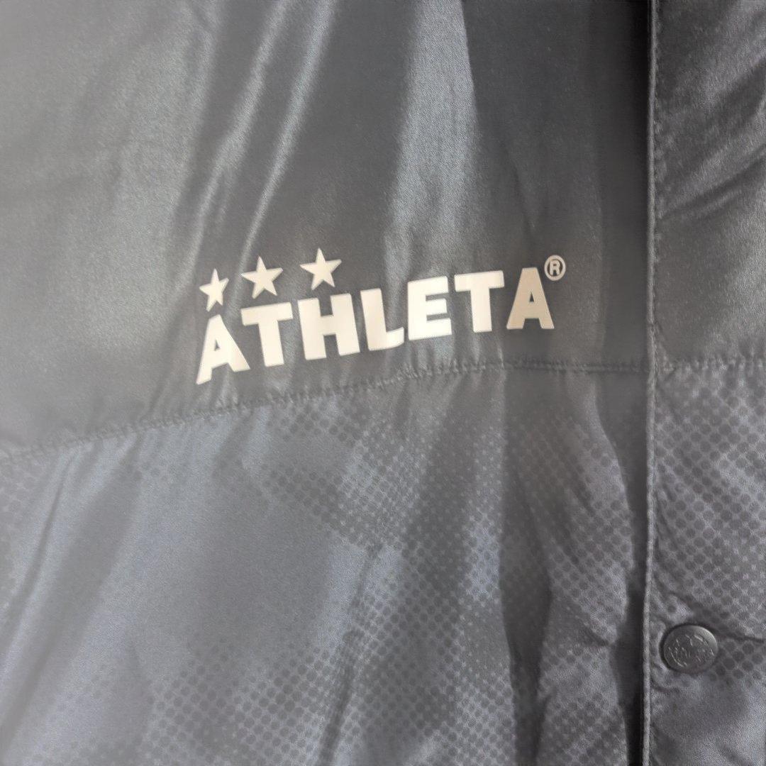 ATHLETAアスレタ　ベンチコート　サッカー　ロングコート　カモフラ　XL