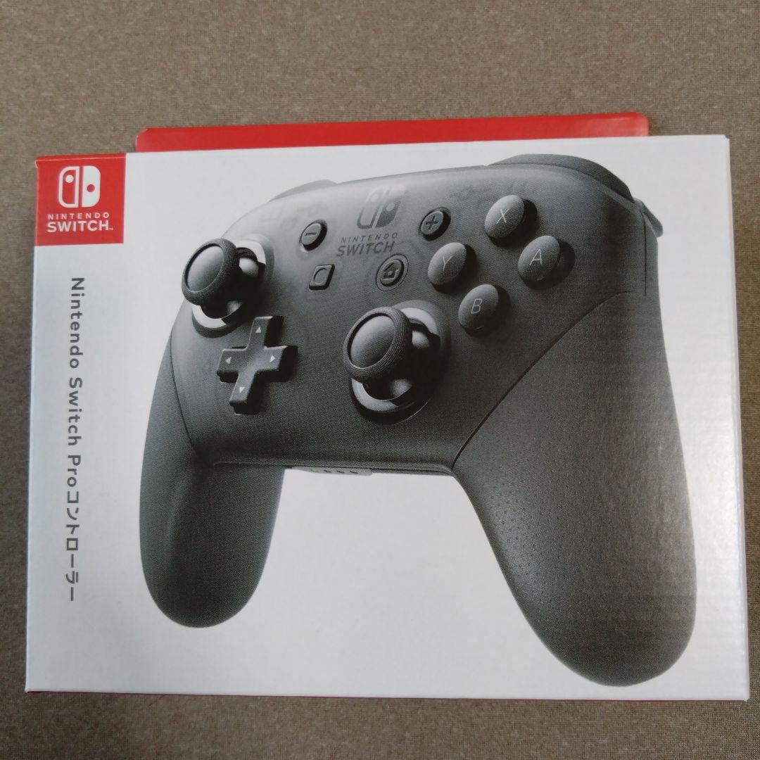 【新品未使用】NINTENDO SWITCH PROコントローラー　純正