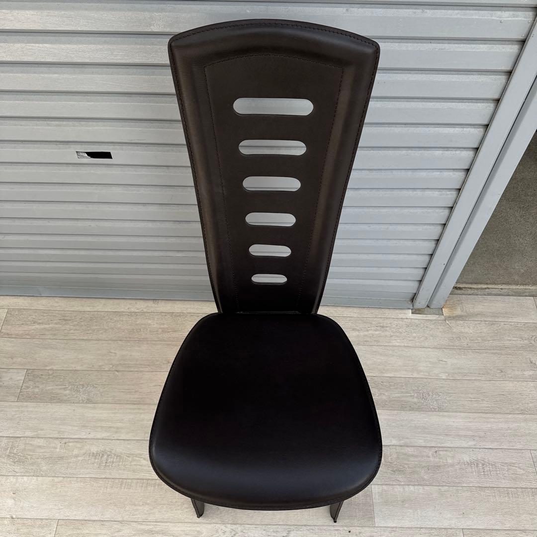 IDC ハイバックチェア　牛革　1脚