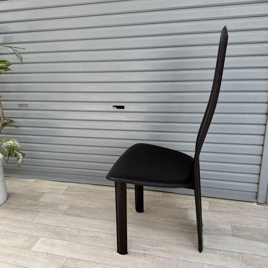 IDC ハイバックチェア　牛革　1脚