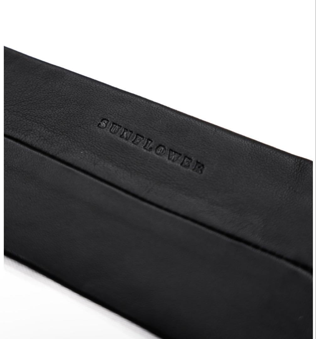 小物 SUNFLOWER AW25 LEATHER TIE