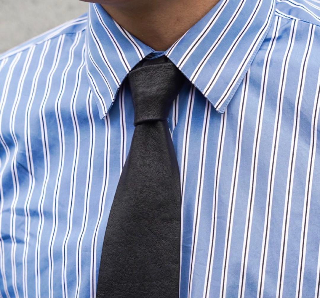 小物 SUNFLOWER AW25 LEATHER TIE