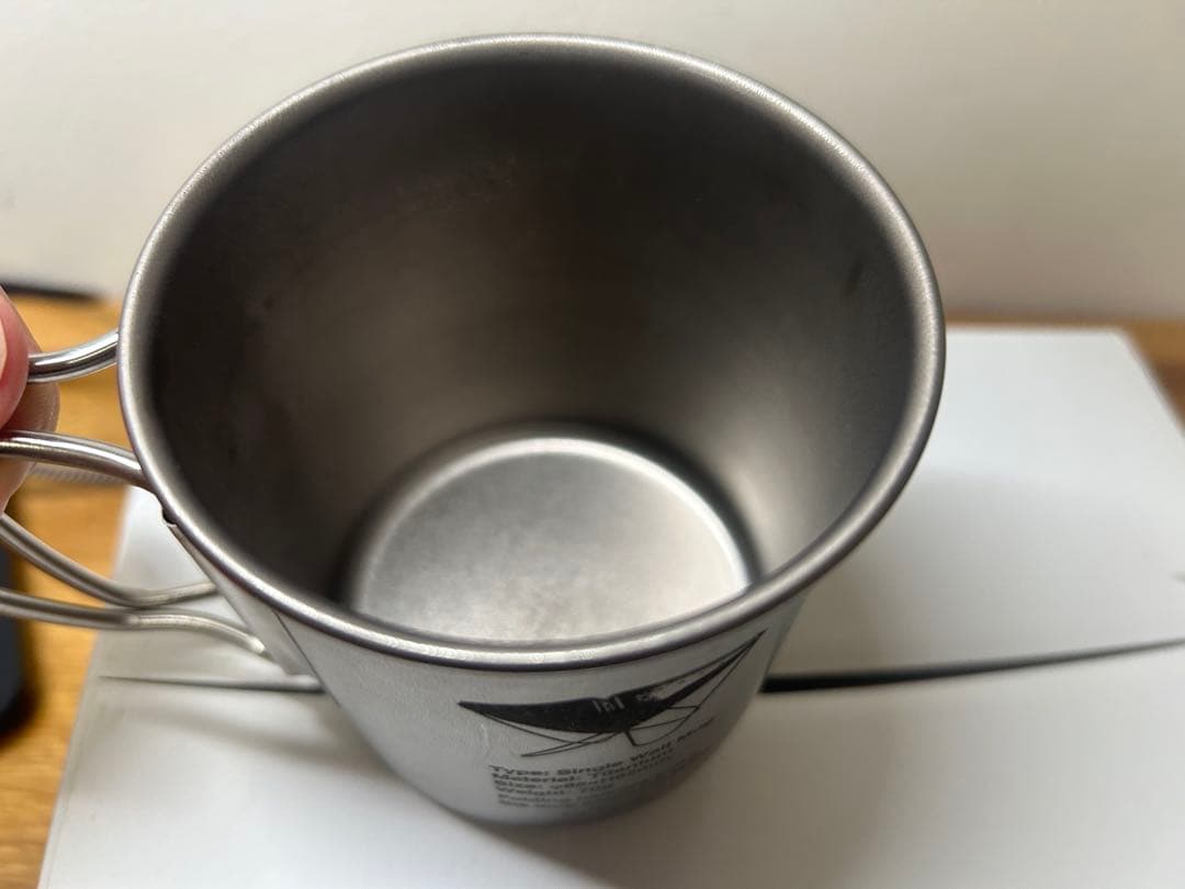 ジャーナルスタンダード　コラボ　レア　 peak チタンマグカップ