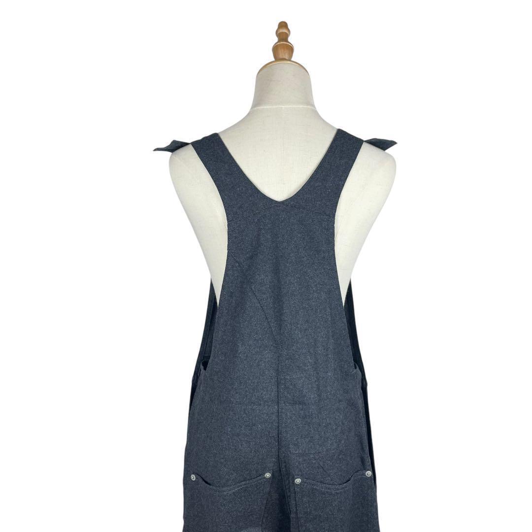 【美品】scye サイ★オールインワン　グレー　ウール×カシミヤ　サイズ27