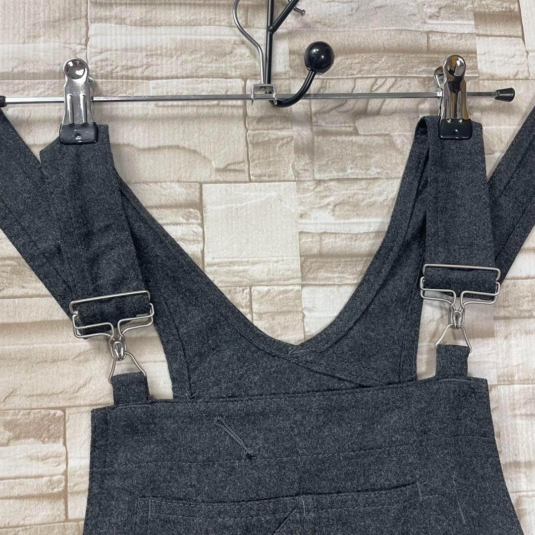 【美品】scye サイ★オールインワン　グレー　ウール×カシミヤ　サイズ27