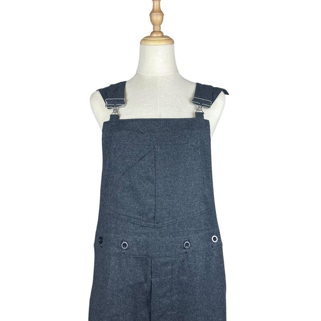 【美品】scye サイ★オールインワン　グレー　ウール×カシミヤ　サイズ27