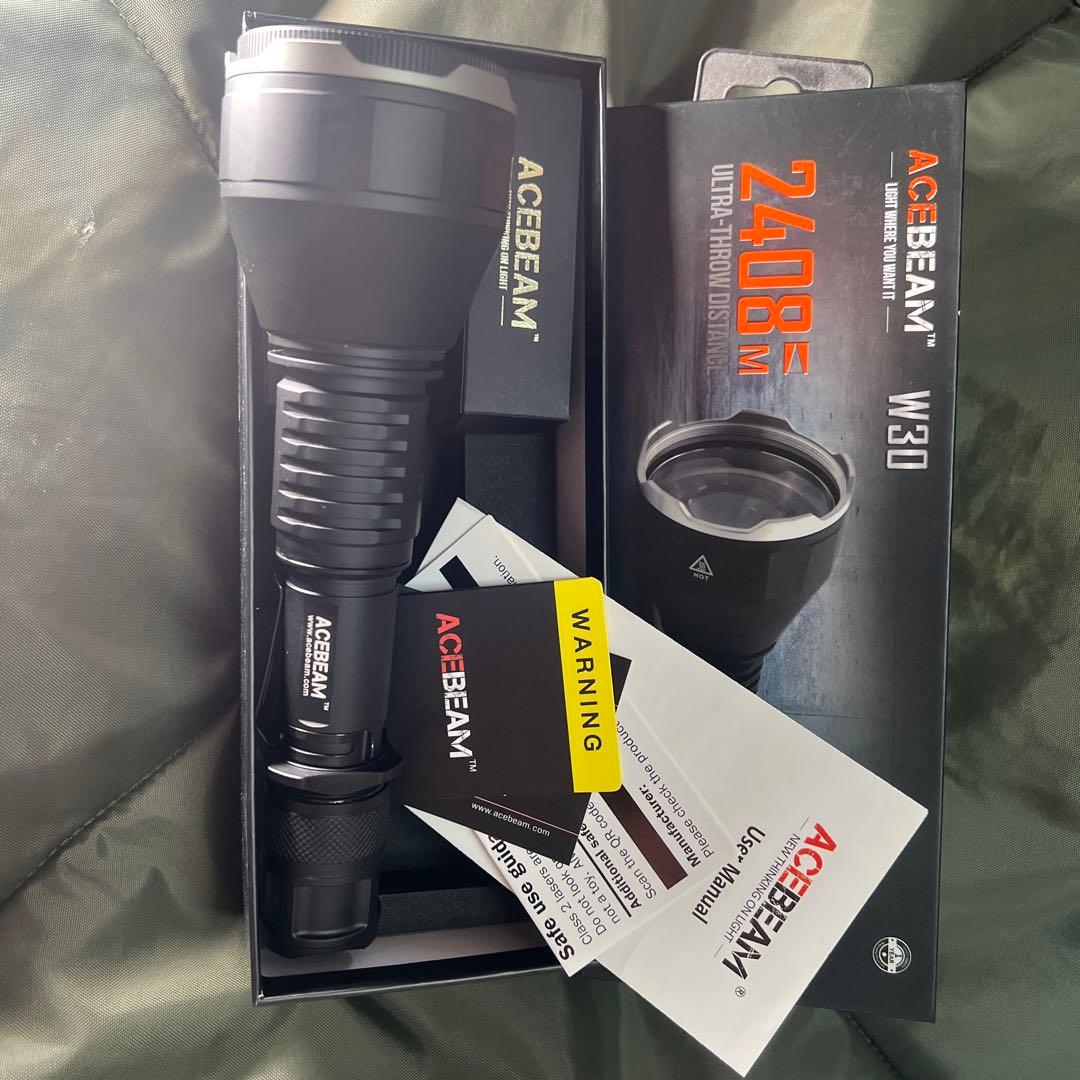 ACEBEAM W30 懐中電灯 500ルーメン　LEP