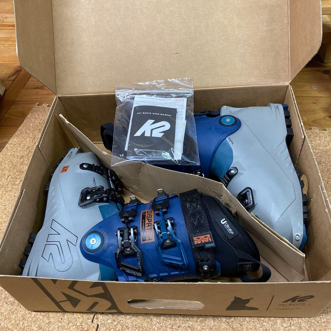 K2 DISPATCH LT スキー ブーツ 男性用 ネイビー/グレー