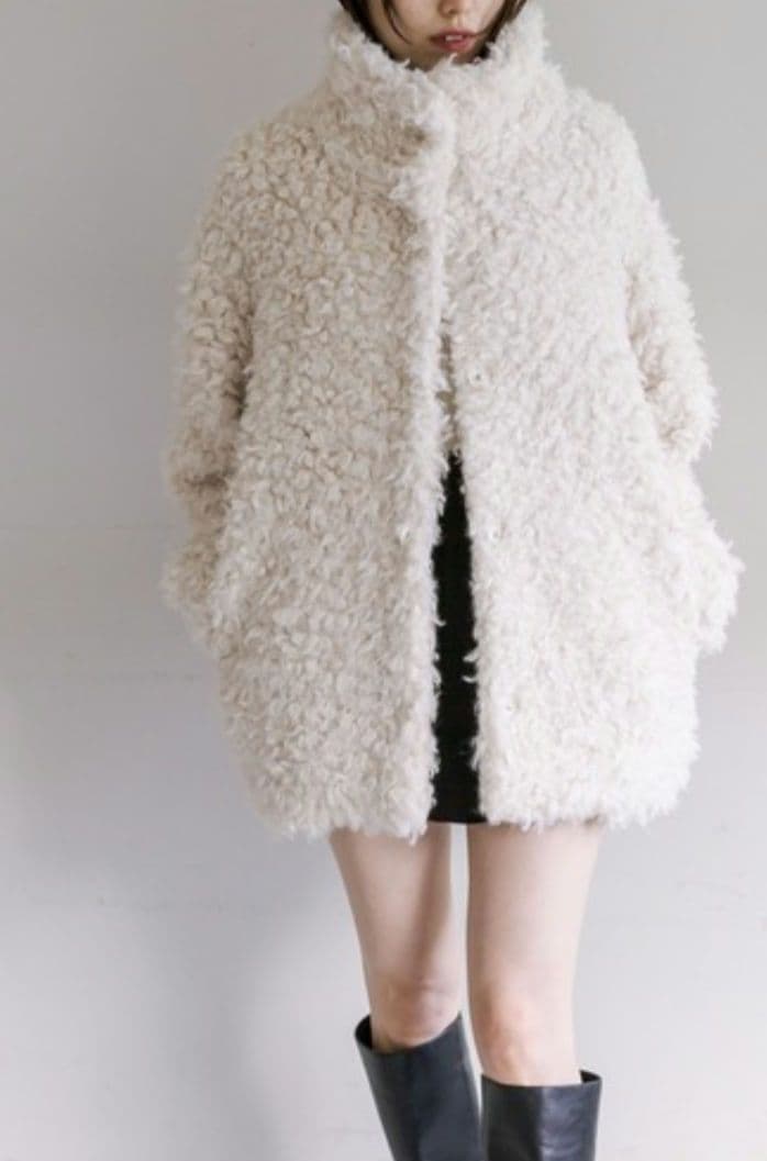 mystic　プードルファーコート タグ付き　サイズ2