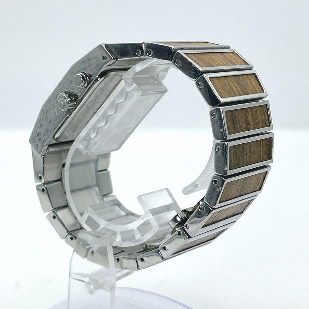 NIXON ニクソン 腕時計 ロトログ 木目 ウォッチ Y2K