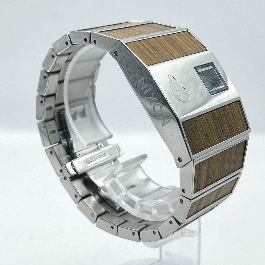 NIXON ニクソン 腕時計 ロトログ 木目 ウォッチ Y2K