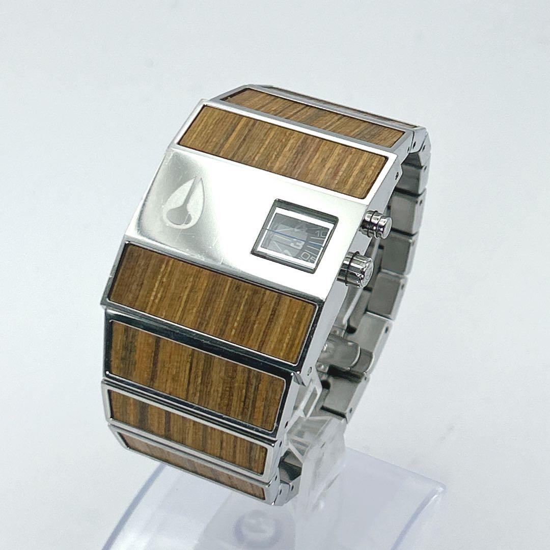 NIXON ニクソン 腕時計 ロトログ 木目 ウォッチ Y2K