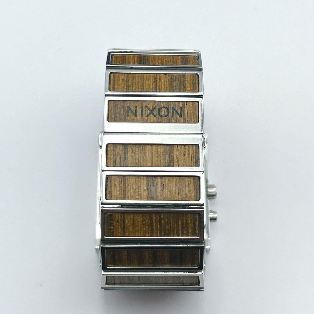 NIXON ニクソン 腕時計 ロトログ 木目 ウォッチ Y2K