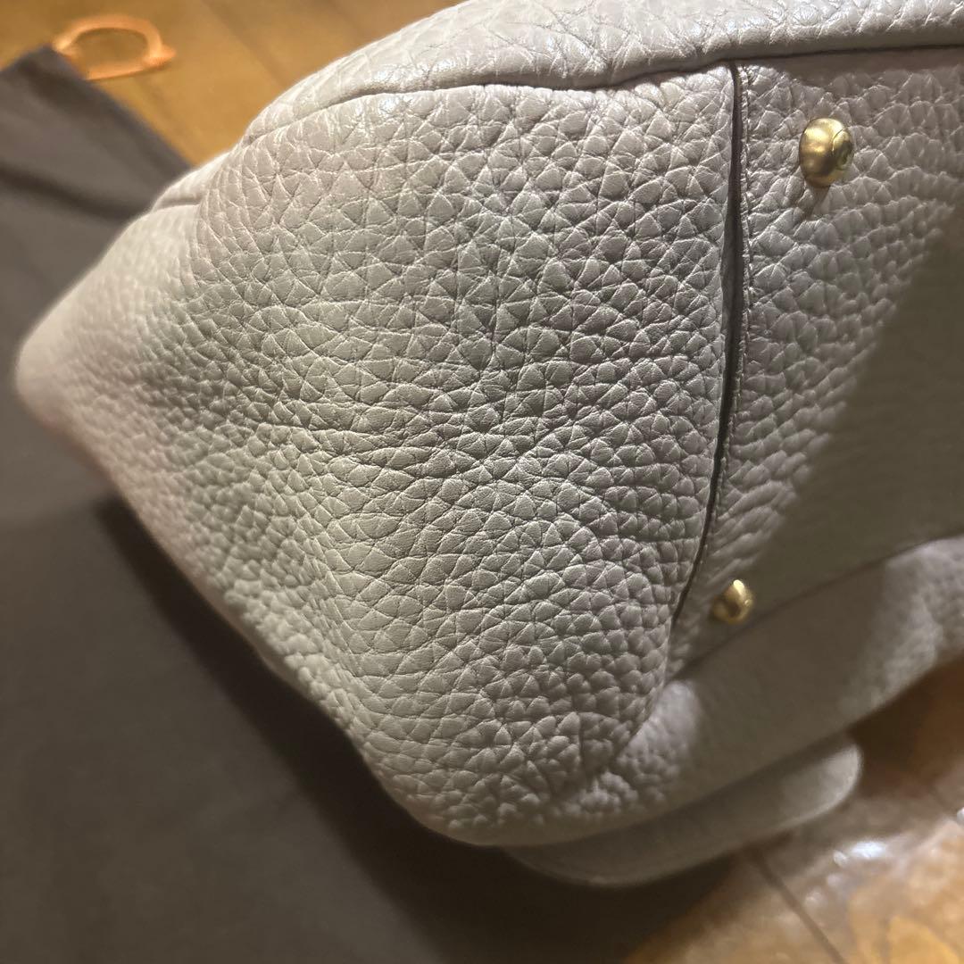 トッズトートバッグ　ベージュ美品正規品