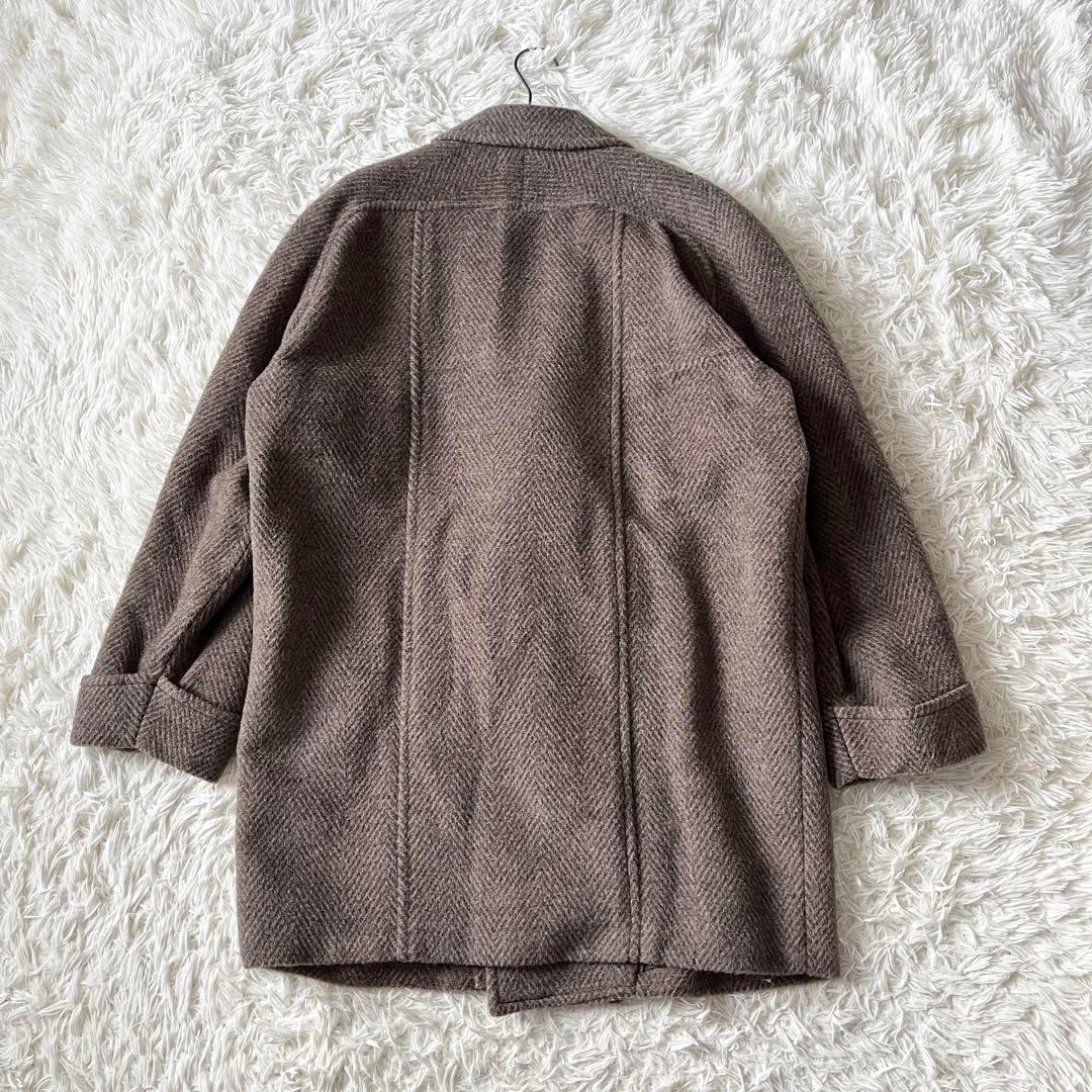 Christian Dior ディオール アルパカ混 チェスターコート メンズ