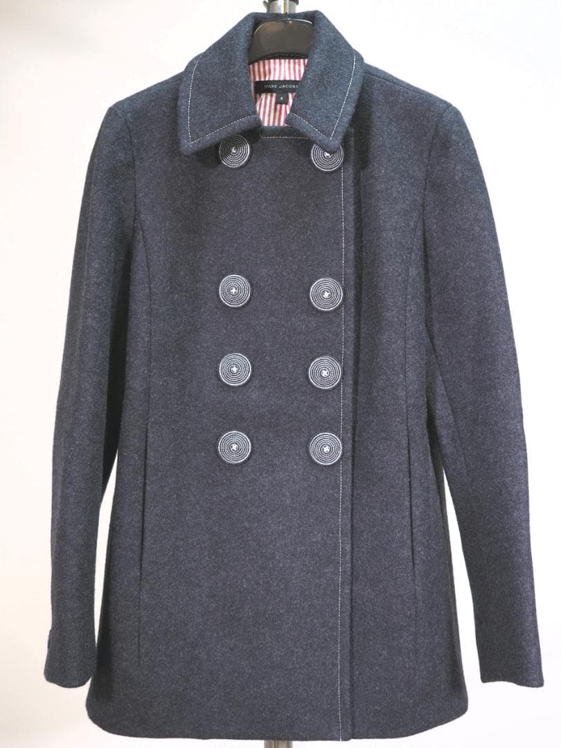 ビンテージ99AWアーカイブ マークジェイコブス メルトンウールコート4