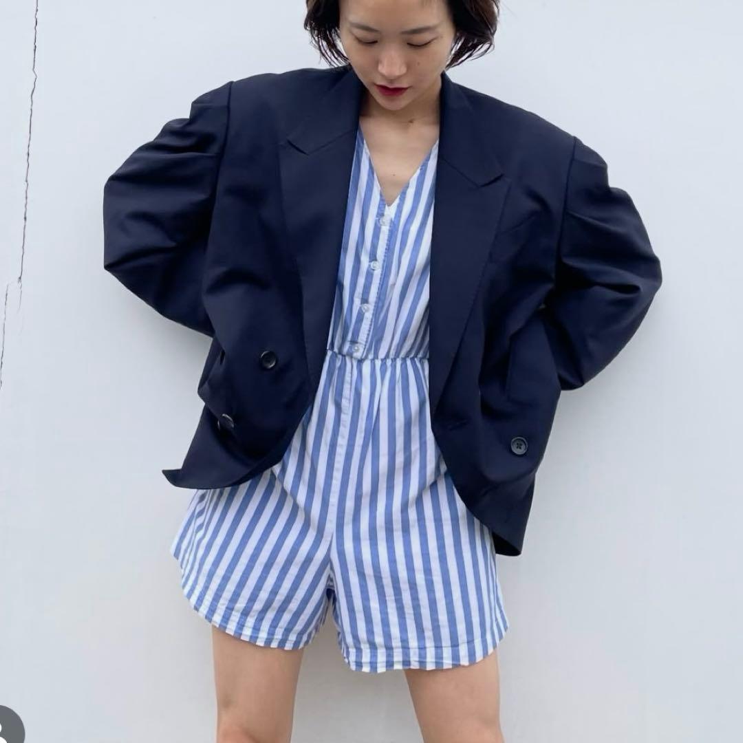 ジャケット・アウター HOLIDAY WOOL PUFF JACKET NAVY