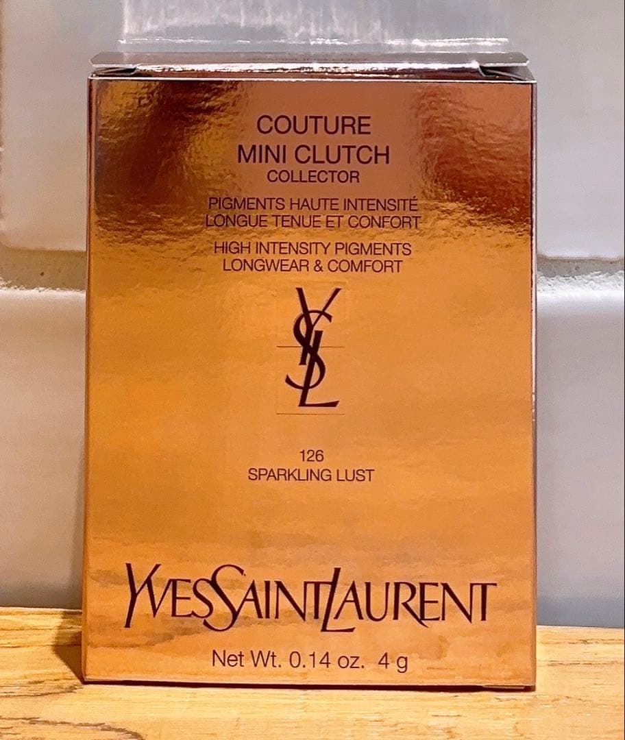 YSL クチュール ミニ クラッチ スパーリング ラスト ショッパー付き