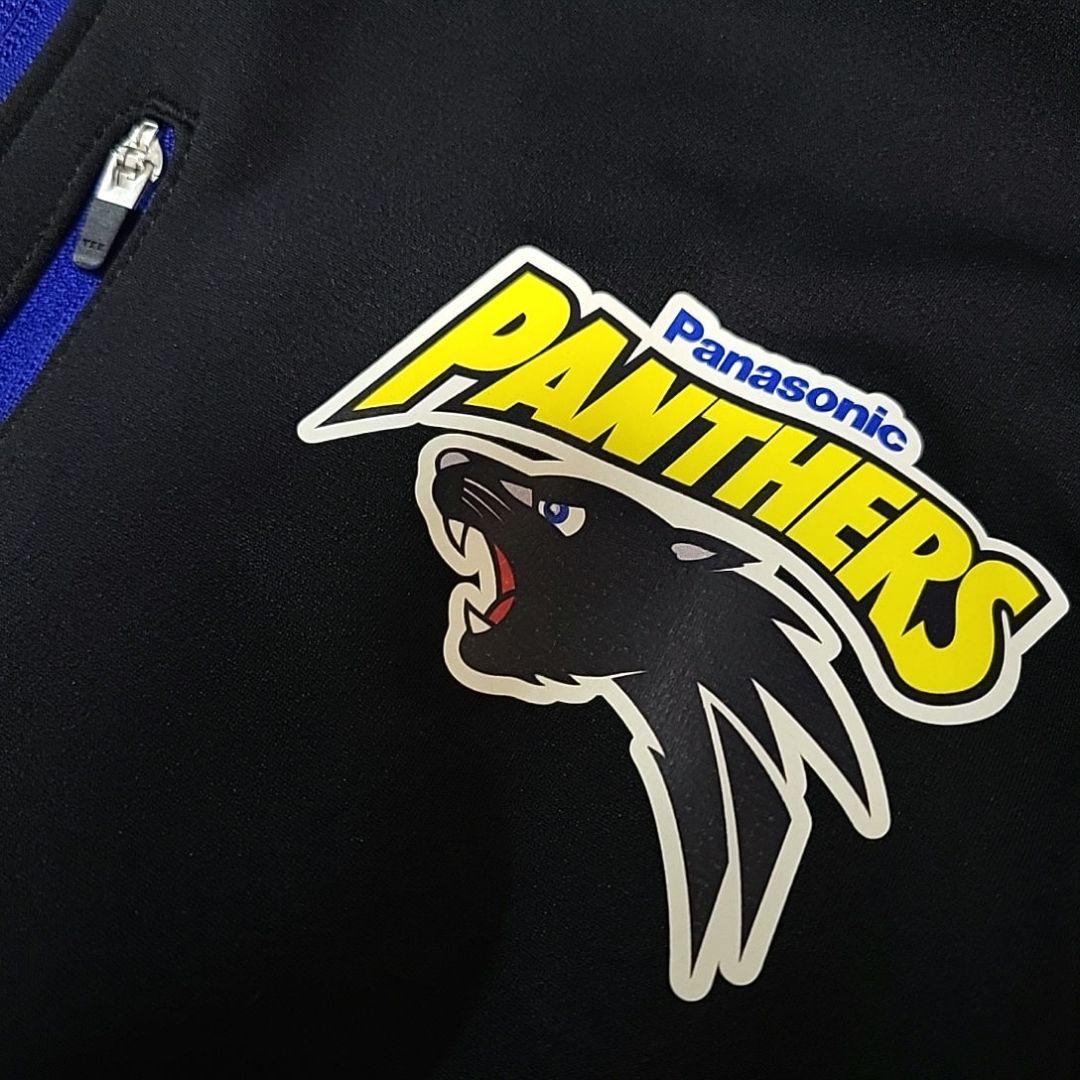 レア パナソニックパンサーズ ウォームアップウェア ジャージ アシックス