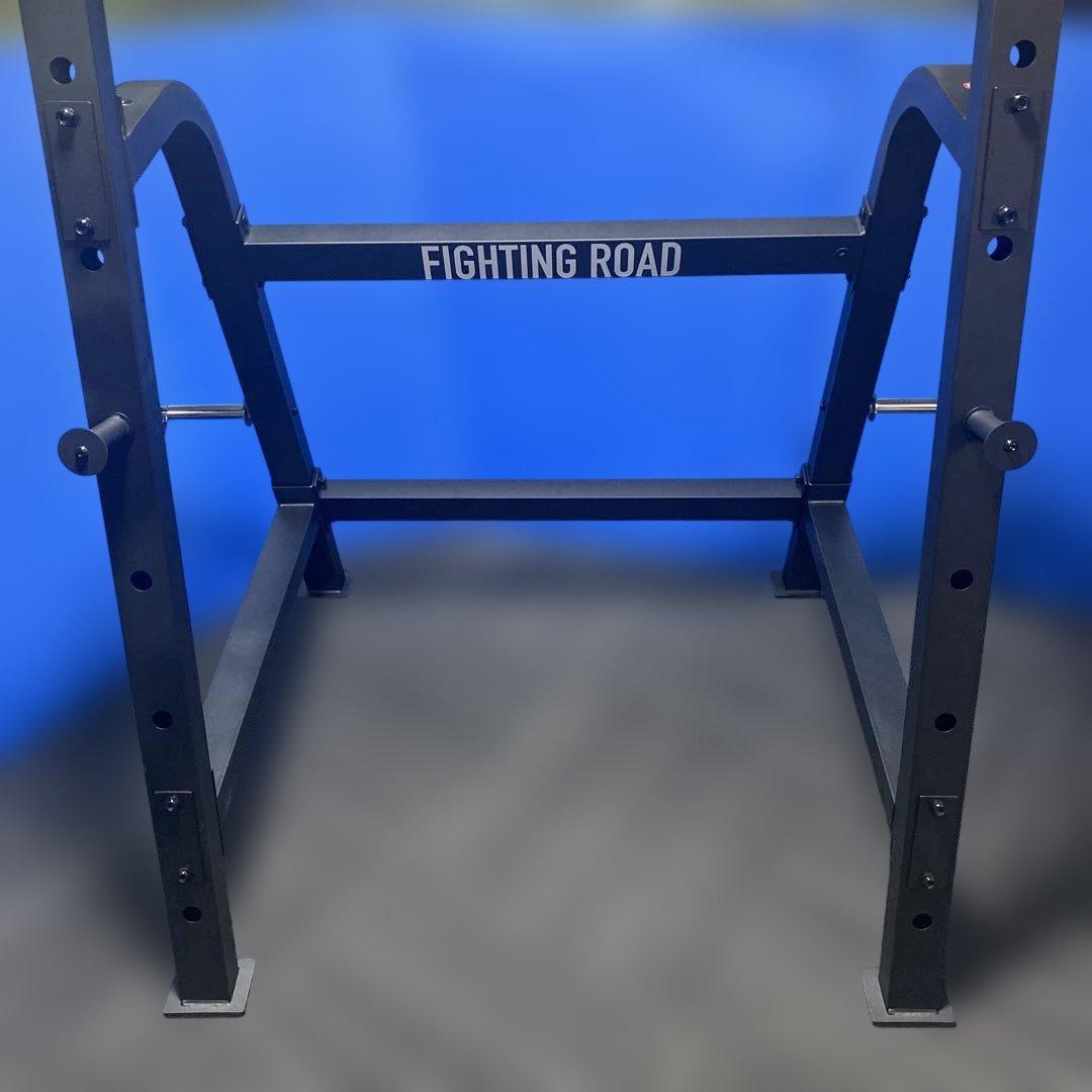 パワーラックとバーベルシャフトセット。ファイティングロード