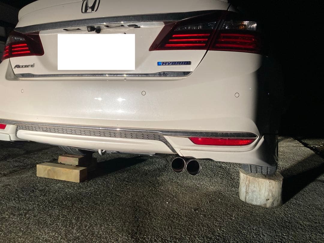 アコードハイブリッド CR7 ワンオフストレートマフラー