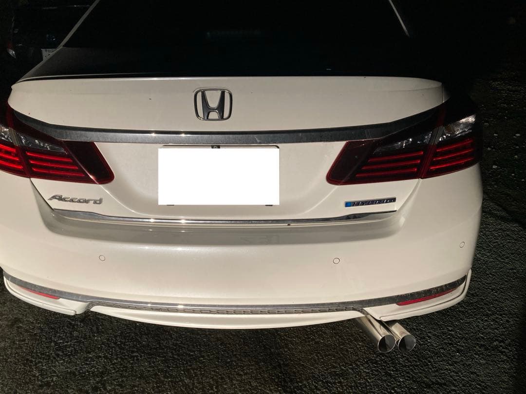 アコードハイブリッド CR7 ワンオフストレートマフラー