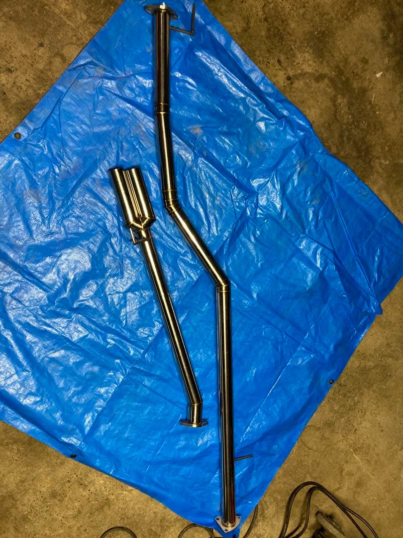 アコードハイブリッド CR7 ワンオフストレートマフラー