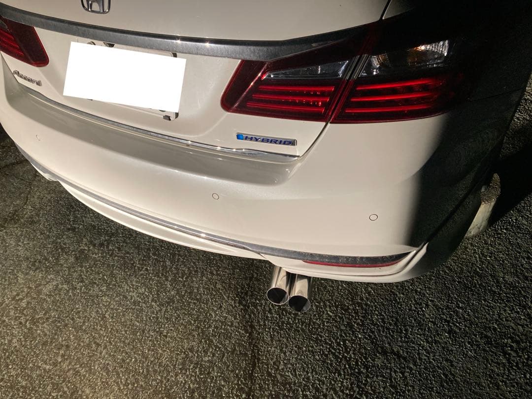 アコードハイブリッド CR7 ワンオフストレートマフラー