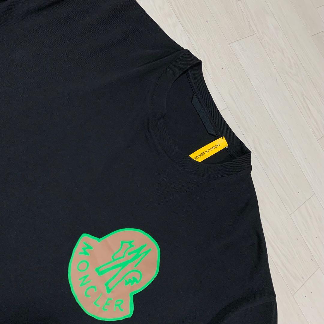 極美品★ モンクレール　フラグメント　ロンTブラック 長袖 XXL 5S106