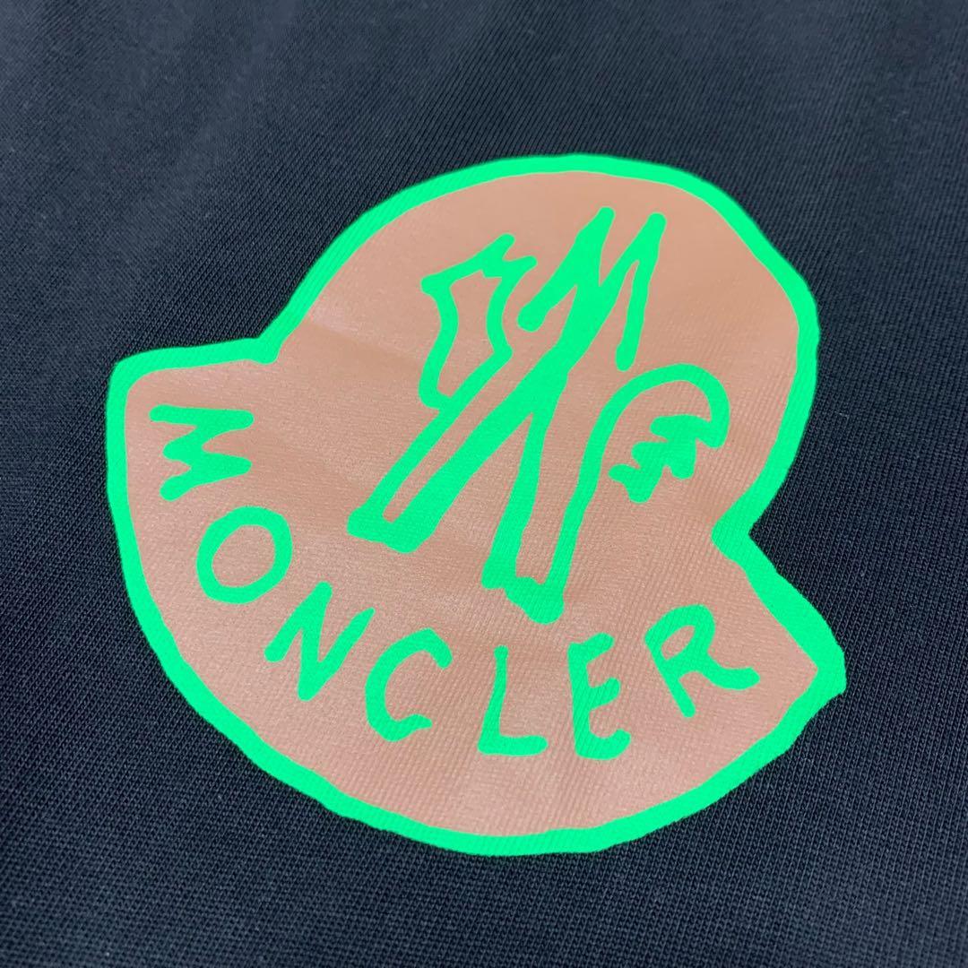 極美品★ モンクレール　フラグメント　ロンTブラック 長袖 XXL 5S106