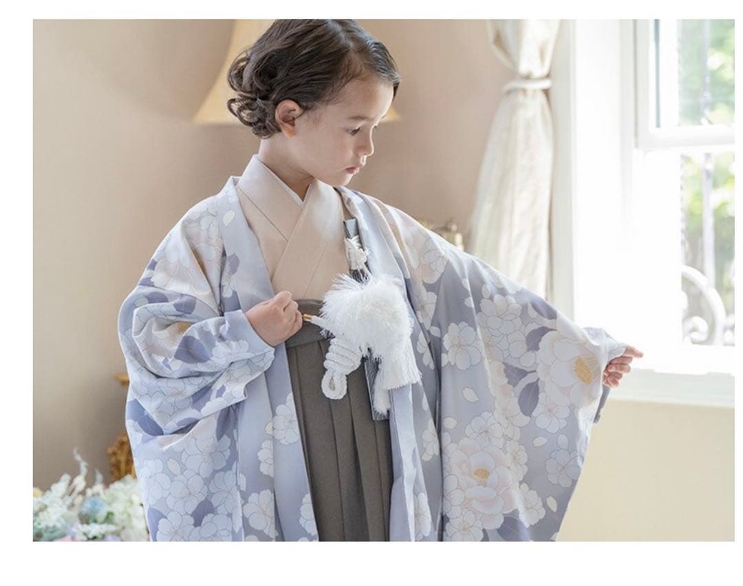 七五三　男の子　羽織袴　3歳5歳　着物