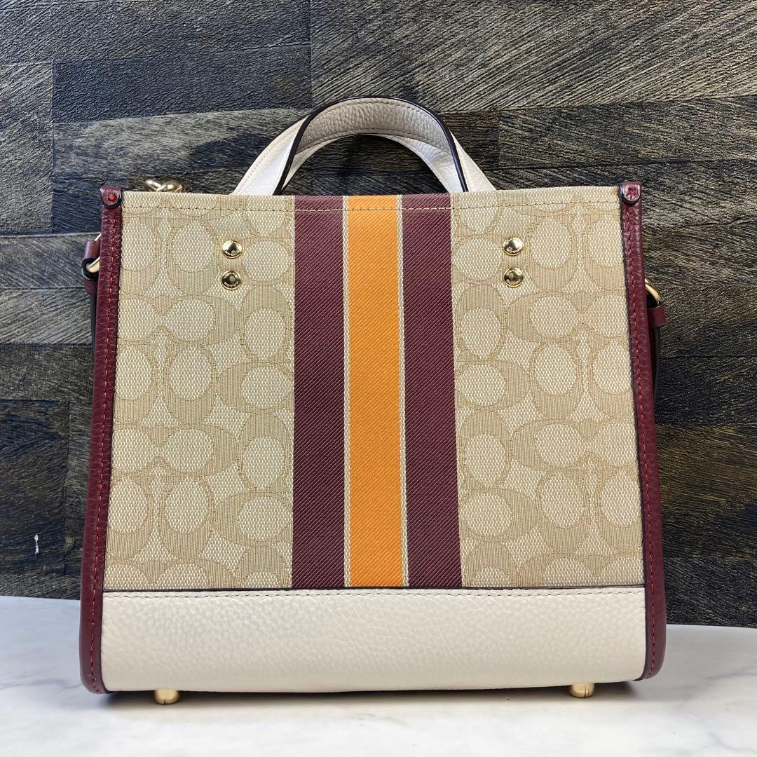 極美品 コーチ デンプシートートバッグ C7083 ショルダーバッグ 2way