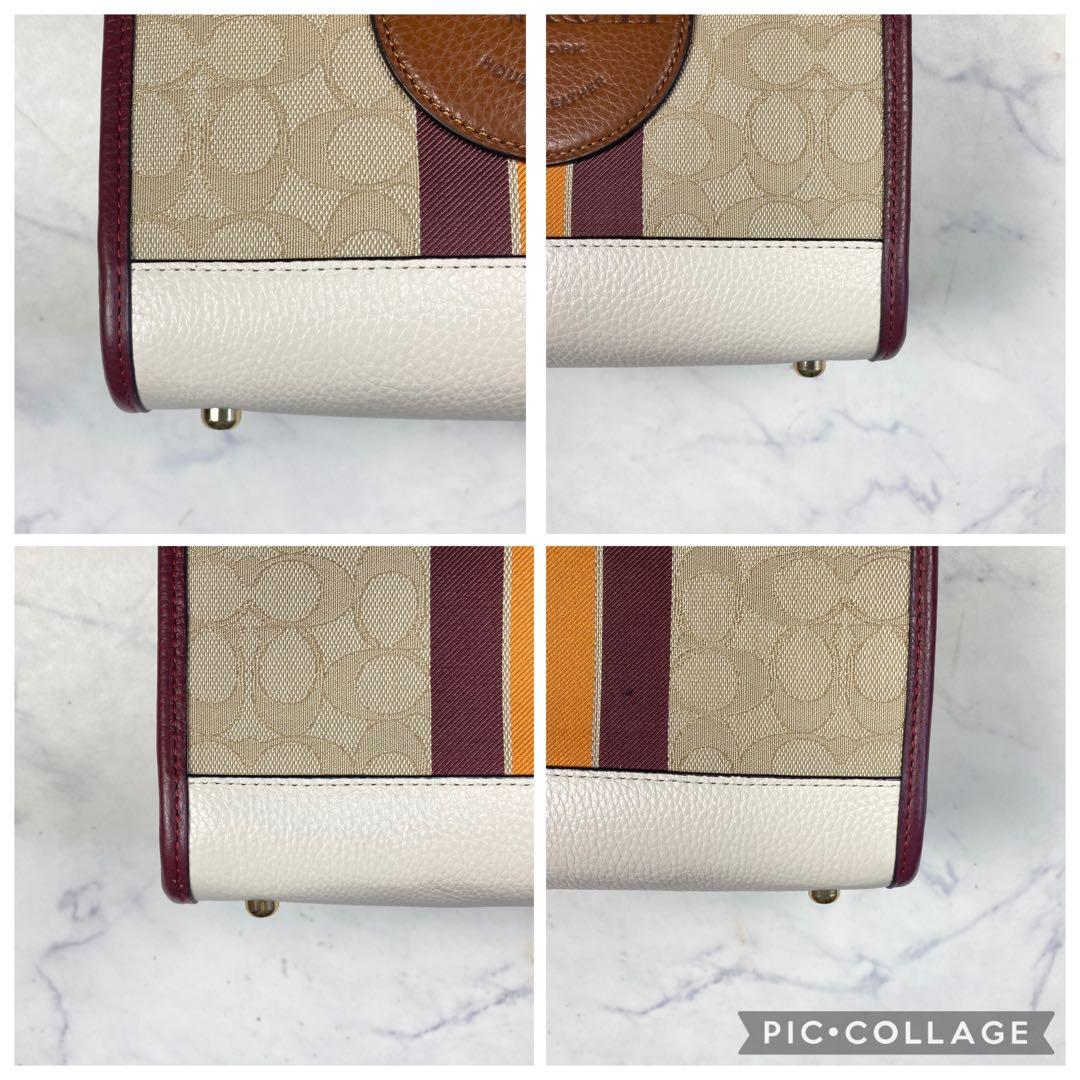 極美品 コーチ デンプシートートバッグ C7083 ショルダーバッグ 2way